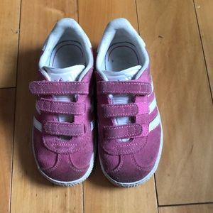 Girls size 10 adidas sneakers